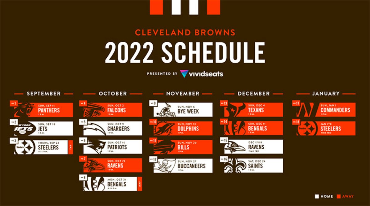 Cleveland Browns Schedule 2021