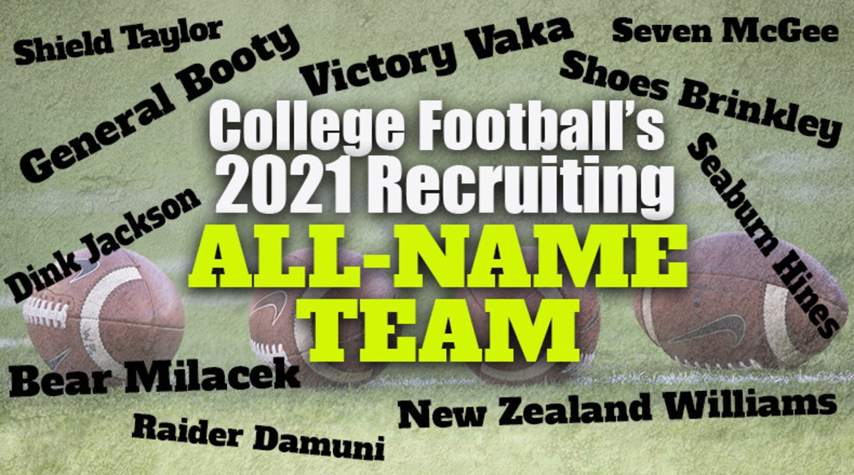 College Football's 2021 Recruiting All-Name Team