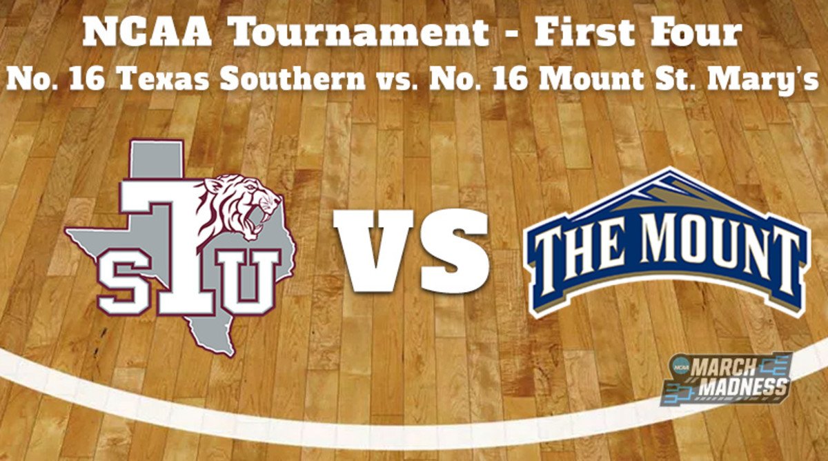 Texas Southern Tigers vs. Mount St. Mary's Mountaineers Prediction: NCAA Tournament First Four Preview