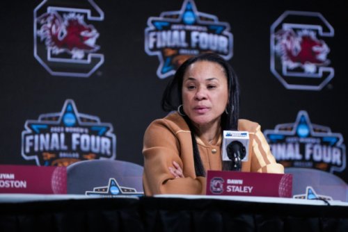 Look Dawn Staley Calls Out Media Members Following Loss To Iowa Flipboard