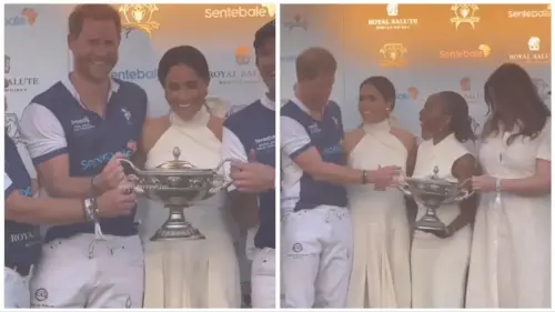 ‘Soooo Cringe!’: Meghan Markle Faces Backlash Over Her ‘Jealousy’ After Refusing to Move as Another Black Woman Tries to Pose Next to Prince Harry In Photo