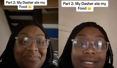Door Dasher Delivers Empty Containers to Customer Then Goes Into Bizarre Rant In Viral Video: ‘Money Is Hard to Come By’