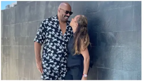 ‘This Explains So Much’: Steve Harvey Confesses on ‘Family Feud’ That He’s ‘Afraid’ of His Wife Marjorie Months After Cheating and Divorce Rumors