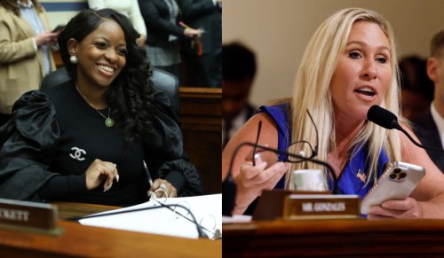 ‘I’m Reclaiming My Time’: Marjorie Taylor Greene’s Attempt to Interrupt Jasmine Crockett As She Schools GOP on Voter Fraud Derails As the Democrat Quotes Maxine Waters
