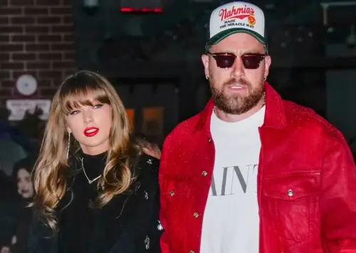 ‘No Way He Looks Like That Without Tay’: Travis Kelce Barely Recognizeable as He Debuts New Look During Outing Without Taylor Swift