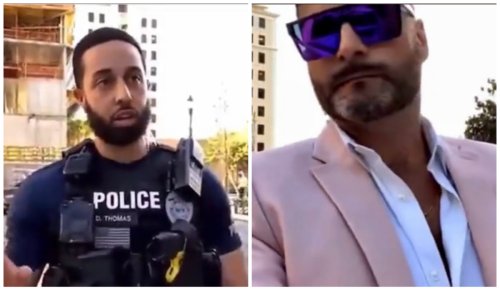 ‘Never Confuse Back the Blues for Back the Black In Blue’: Critics Say White Supremacist’s Harassment of Black Florida Cop Shows All Blue Lives Don’t Matter