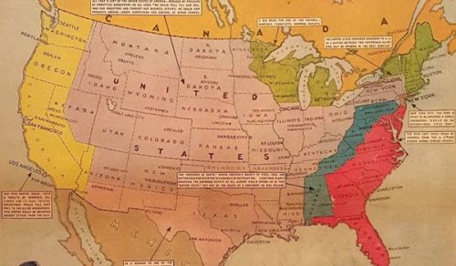This Map Shows a Divided and Conquered USA If America Had Lost WWII