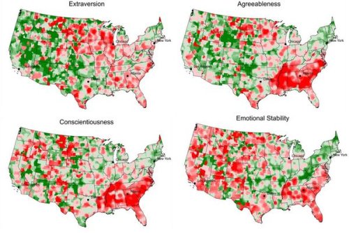 Your Personality Depends on Which U.S. State You Live In