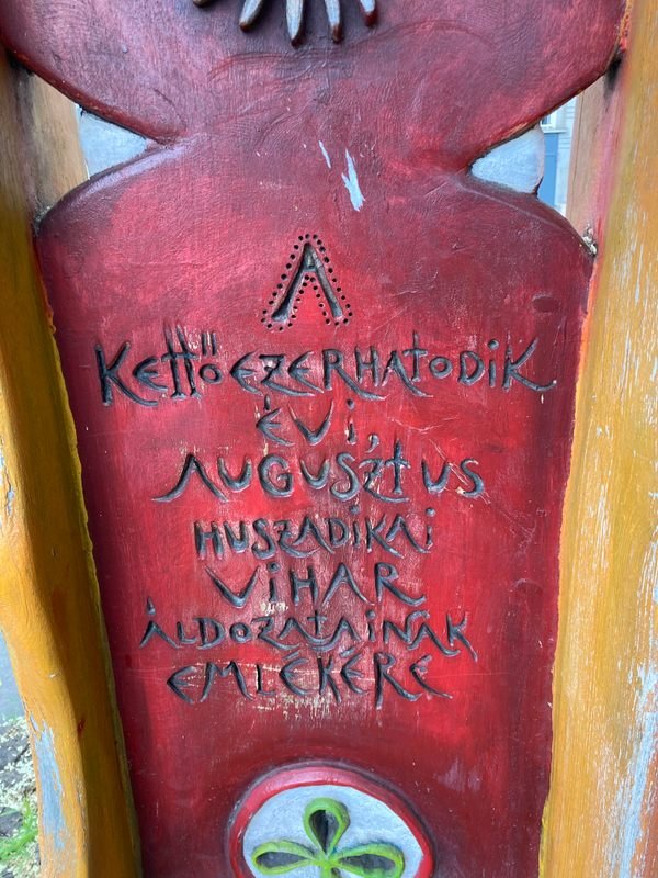 St. Stephen's Day Storm Memorial in Budapest