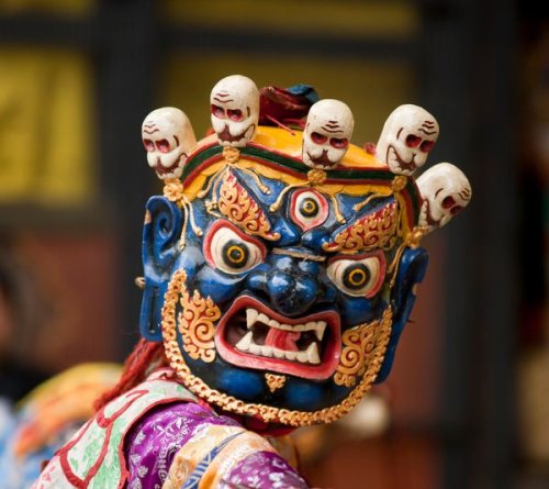 At a Festival in Bhutan, Some Dancers Bare All to Ward Off Evil Spirits