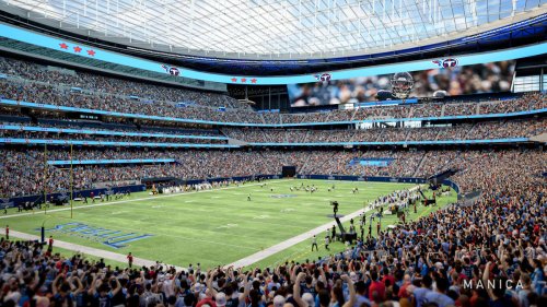 Tennessee Titans are doing something unprecedented by bringing local flavor and LED technology to new Nissan Stadium in 2027