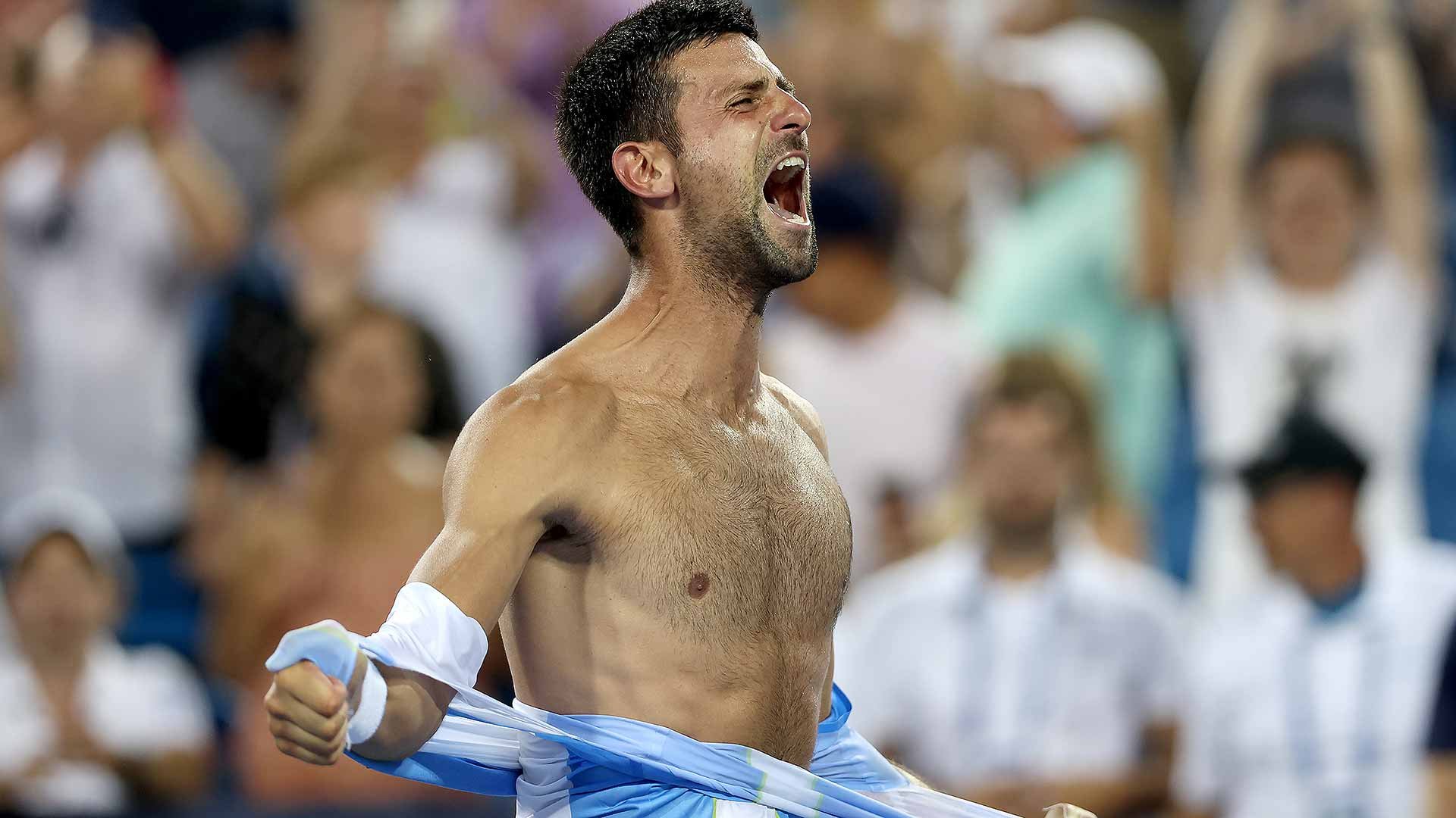 Novak Djokovic Saves MP, Stuns Carlos Alcaraz For Cincinnati Title | ATP Tour | Tennis