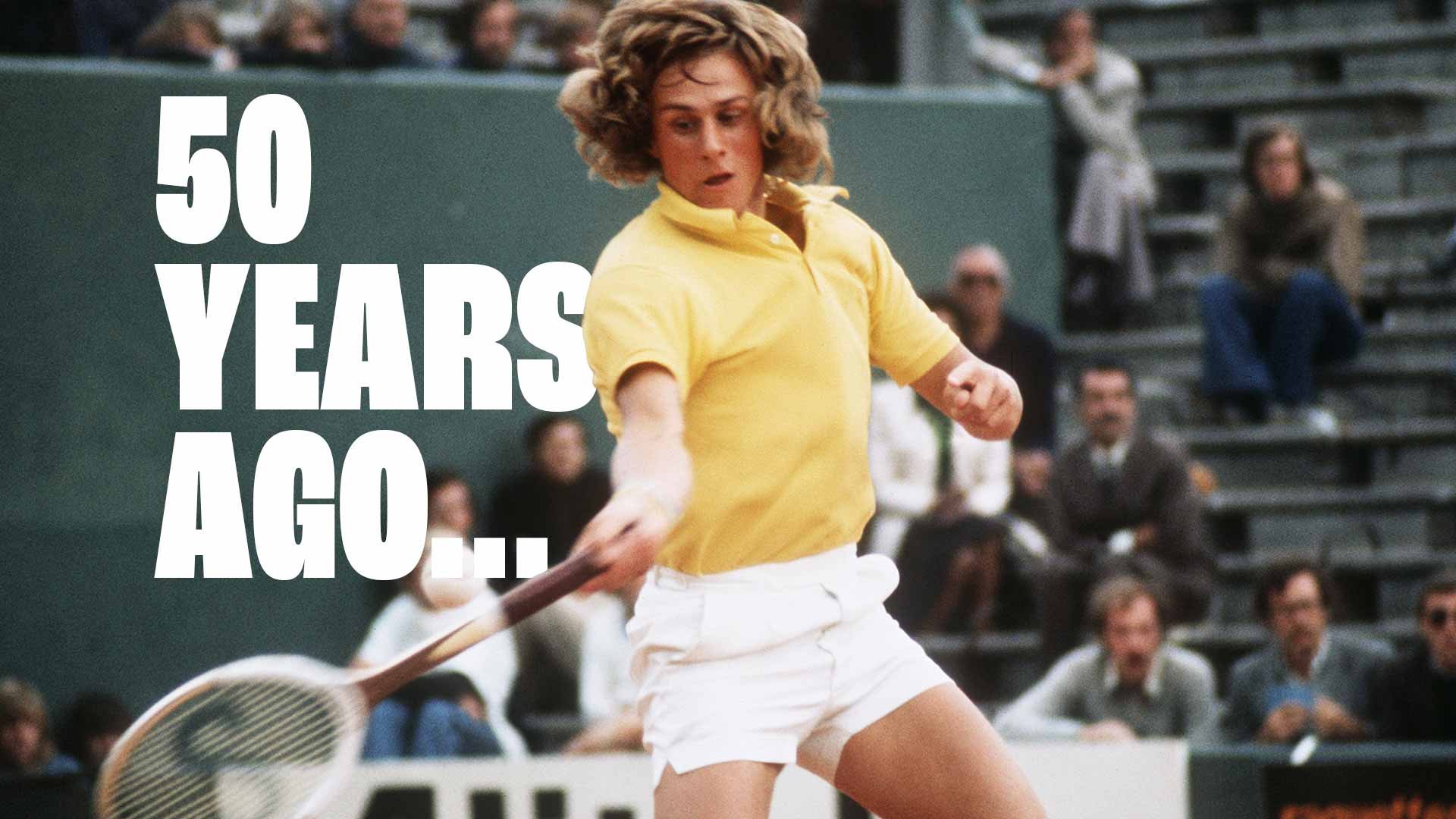 Bjorn Borg: 1974 Roland Garros Title, 50 Years On | ATP Tour | Tennis