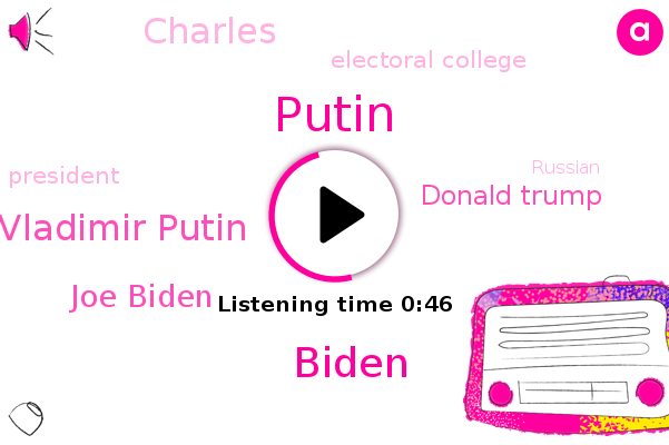 Listen: Russia's Putin congratulates Biden on presidential victory