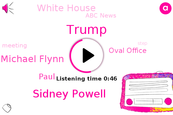 Listen: Trump reportedly met with Michael Flynn and Fired Lawyer Sidney Powell to discuss martial law idea
