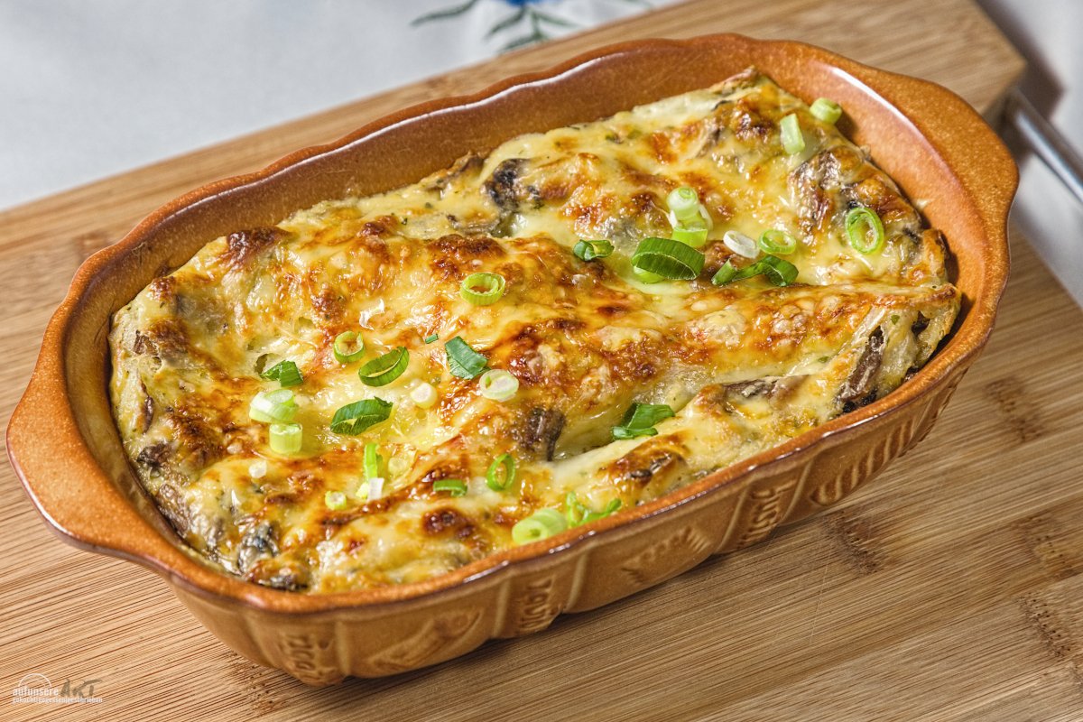 1 x Pilz Lasagne, Genuss ohne Fleisch, einfach wunderbar!