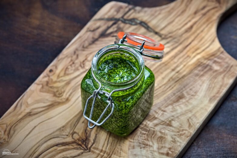 1 x Bärlauch Pesto oder die Creme, perfekt als Aufstrich