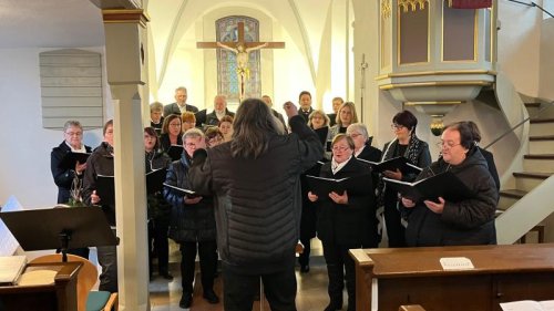 Der Kirchenchor Dürrenzimmern feiert Jubiläum 30 + 1