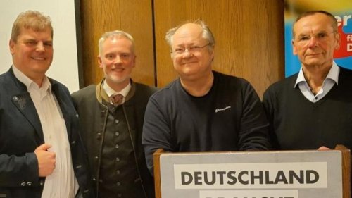Abgeordneter Ulrich Singer tritt für die AfD bei der Landtagswahl an