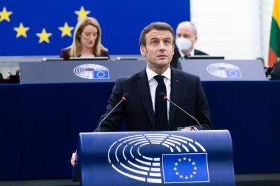 Macron als Chefeuropäer im Wahlkampfmodus