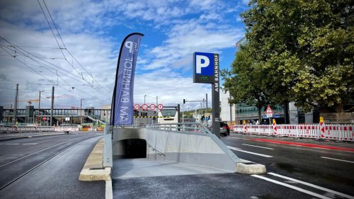Neue Tiefgarage am Ulmer Bahnhof ist jetzt komplett offen