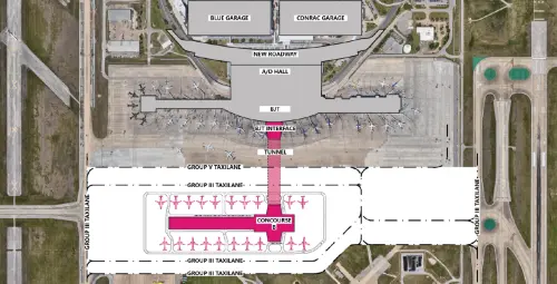 Austin’s airport is getting a new concourse and 20 more gates but not until the 2030s