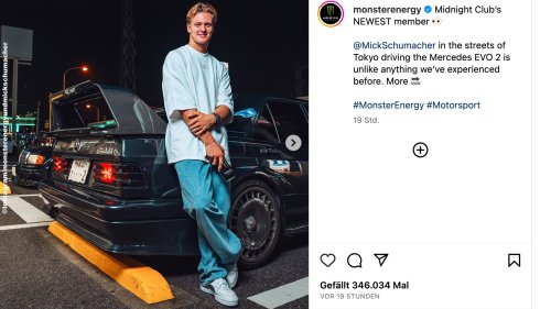 Mick Schumacher rast im Mercedes Evo 2 durch Tokio - AUTO BILD