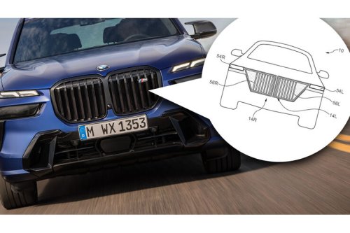 Patentzeichnungen zeigen mögliche neue BMW Niere: Von der Niere zum Scheinwerfer