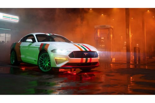 Ford Mustang 7-Eleven: Musclecar mit Pizza-Halter