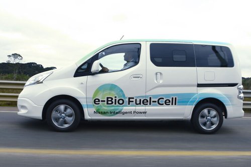 Nissan Brennstoffzelle: Wasserstoff aus Bioethanol