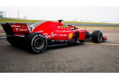 Ferrari-Test in Fiorano: Altes Auto, neue Sponsoren