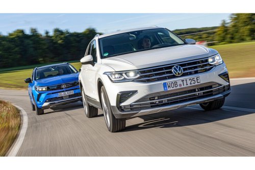 Opel Grandland Hybrid4 oder VW Tiguan eHybrid?: Familien-SUV mit Stecker im Test