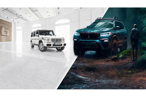 BMW SUV-Design von Künstlicher Intelligenz : KI entwirft G-Klasse-Gegner