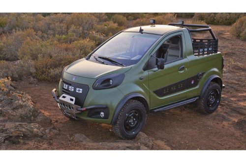 Giannini USO Elektro Kleinwagen: Neuer Elektro-Mini im Fiat Panda-Look