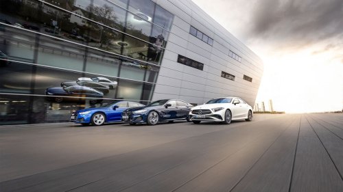 A7 Sportback, 8er Gran Coupé oder CLS?: Oberklasse von Audi, BMW und Mercedes im Test