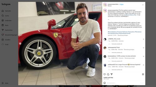 Ferrari Enzo von Fernando Alonso: Enzo No. 1 vom zweifachen F1-Weltmeister