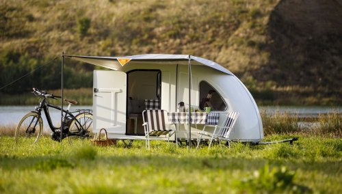 "Bicycle Camper" Trailer Unlocks Mobile Living With a Two-Wheeler: European Smarts at Work