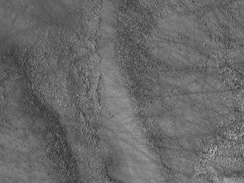 Mysterious Cut in the Landscape Looks Like a Road on Mars