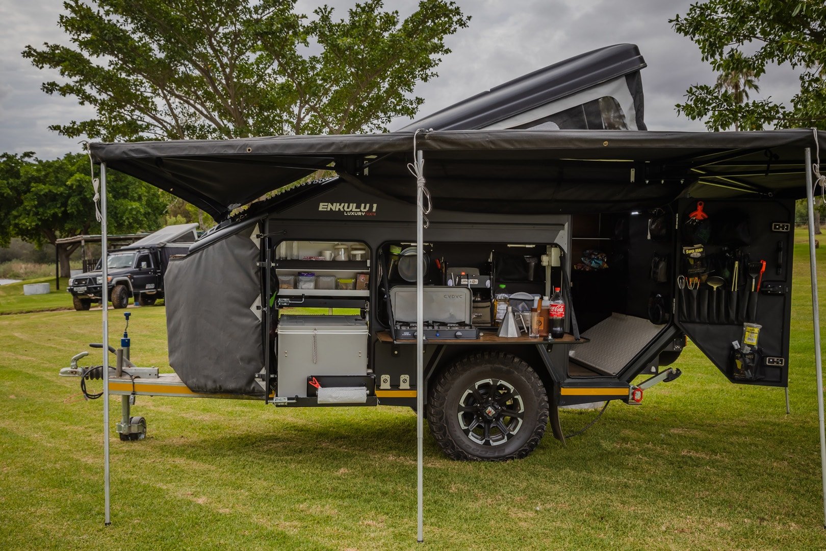 This Travel Trailer Is Great for Nomadic Couples but Off-Limits if DOT Doesn't Approve