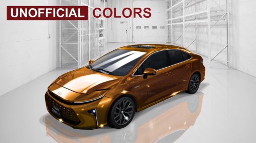 Unofficial 2024 Toyota Corolla Refresh Presents New Exterior and Interior Goodies