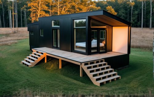 Brand-New Sophisticated Tiny House Boasts 400 Square Feet of Pure Luxury