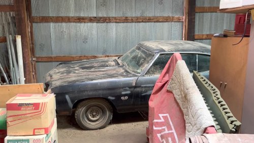 1970 Chevrolet Chevelle Discovered After 43 Years in a Barn, It's a Holy-Grail LS6