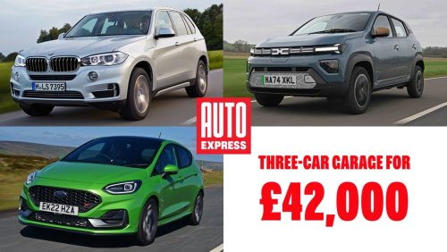 Three-car garage: an EV, a hot hatch and a hybrid SUV for less than £42k | Auto Express
