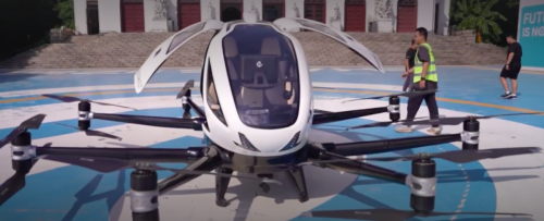 Le drone avec passager, la voiture du futur ?