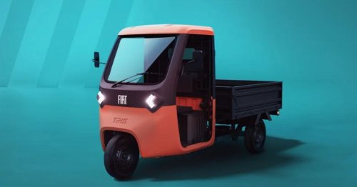 Ce mini camion de Fiat réinvente l'utilitaire urbain !