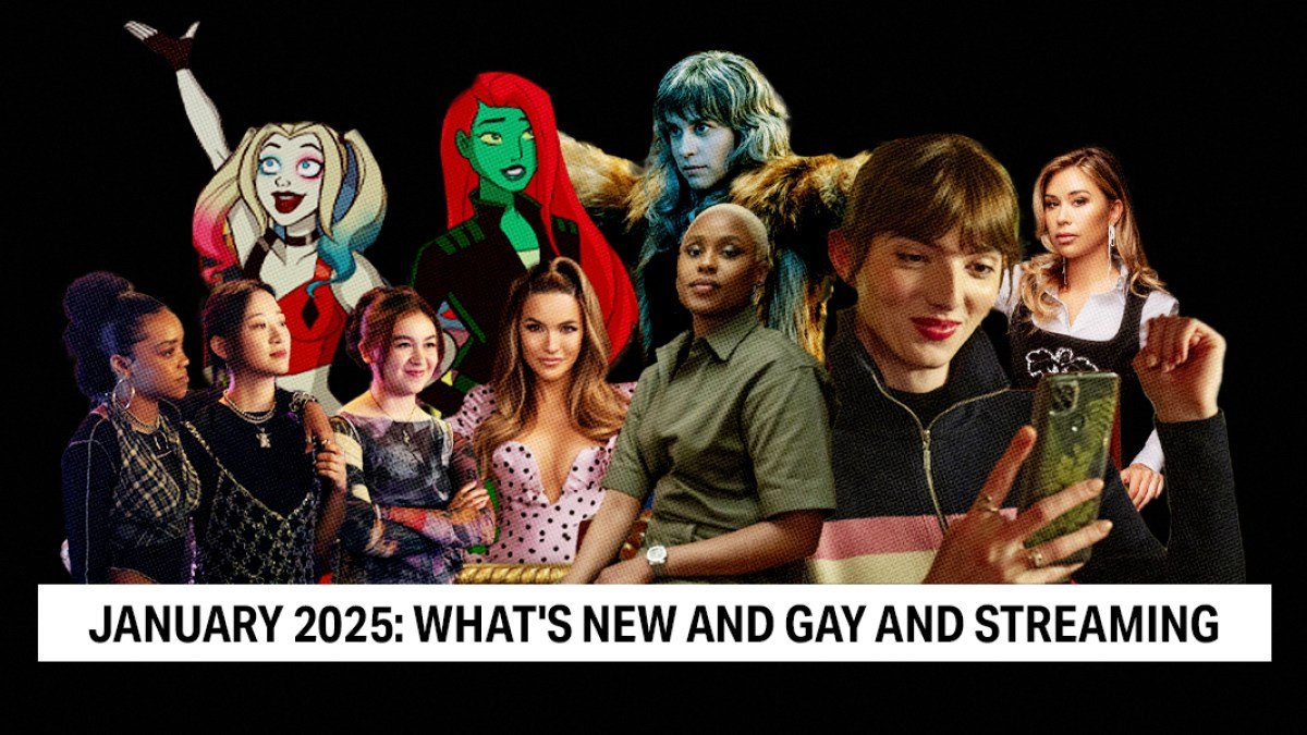 January 2025 What's New, Gay and Streaming on Netflix, Max, Prime