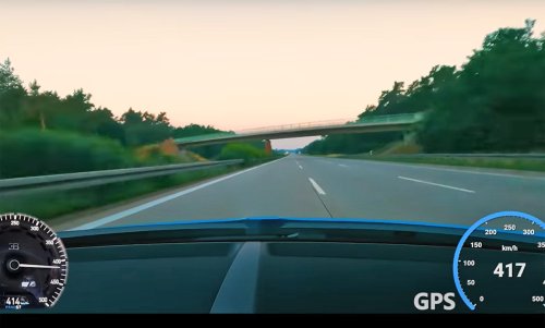 Bugatti Chiron fährt Vmax auf Autobahn: Video | autozeitung.de