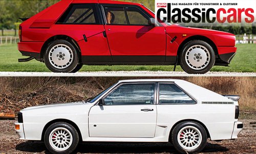 Homologations-Helden von Audi und Lancia