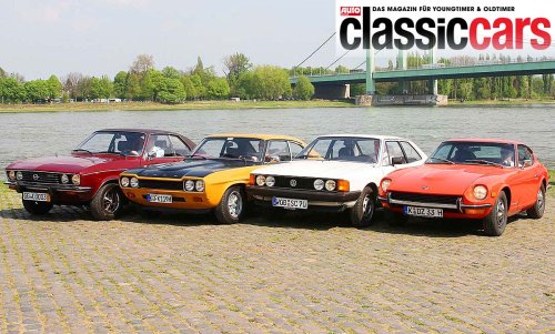 Sportcoupés der Siebziger: Manta, Capri, Scirocco & Datsun 240Z