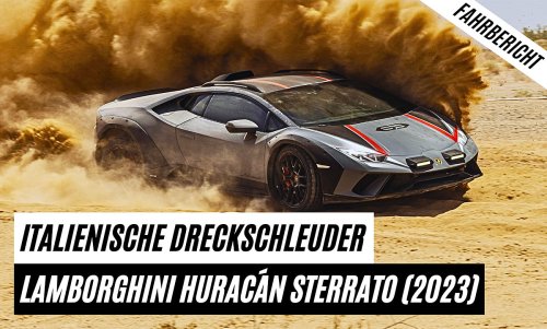 Huracán Sterrato (2023) Fahrbericht: Video | autozeitung.de